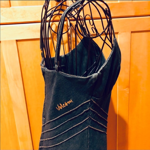 Volcom denim mini Dress, size Small NWOT - Picture 5 of 8